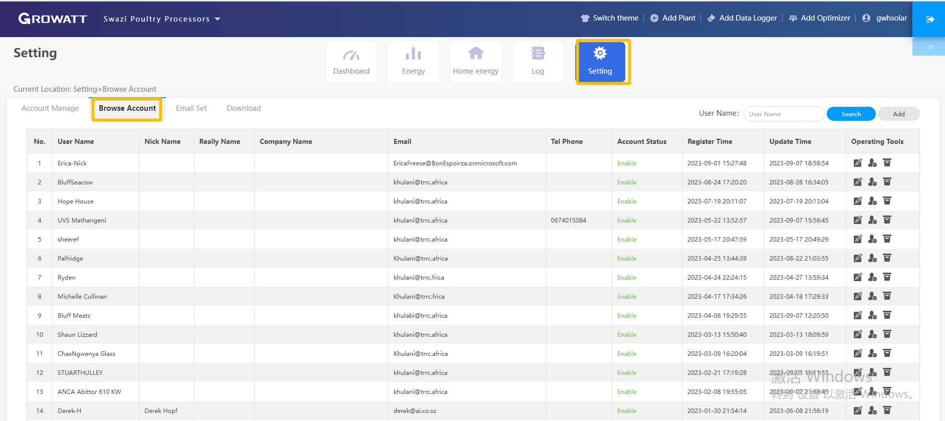How to Add Browsing Account On End User Account – amosplanet